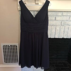 Size 14 Bill Levkoff navy dress